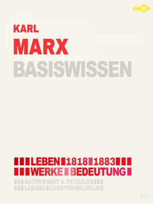 cover image of Karl Marx (1818-1883)--Leben, Werke, Bedeutung--Basiswissen (ungekürzt)